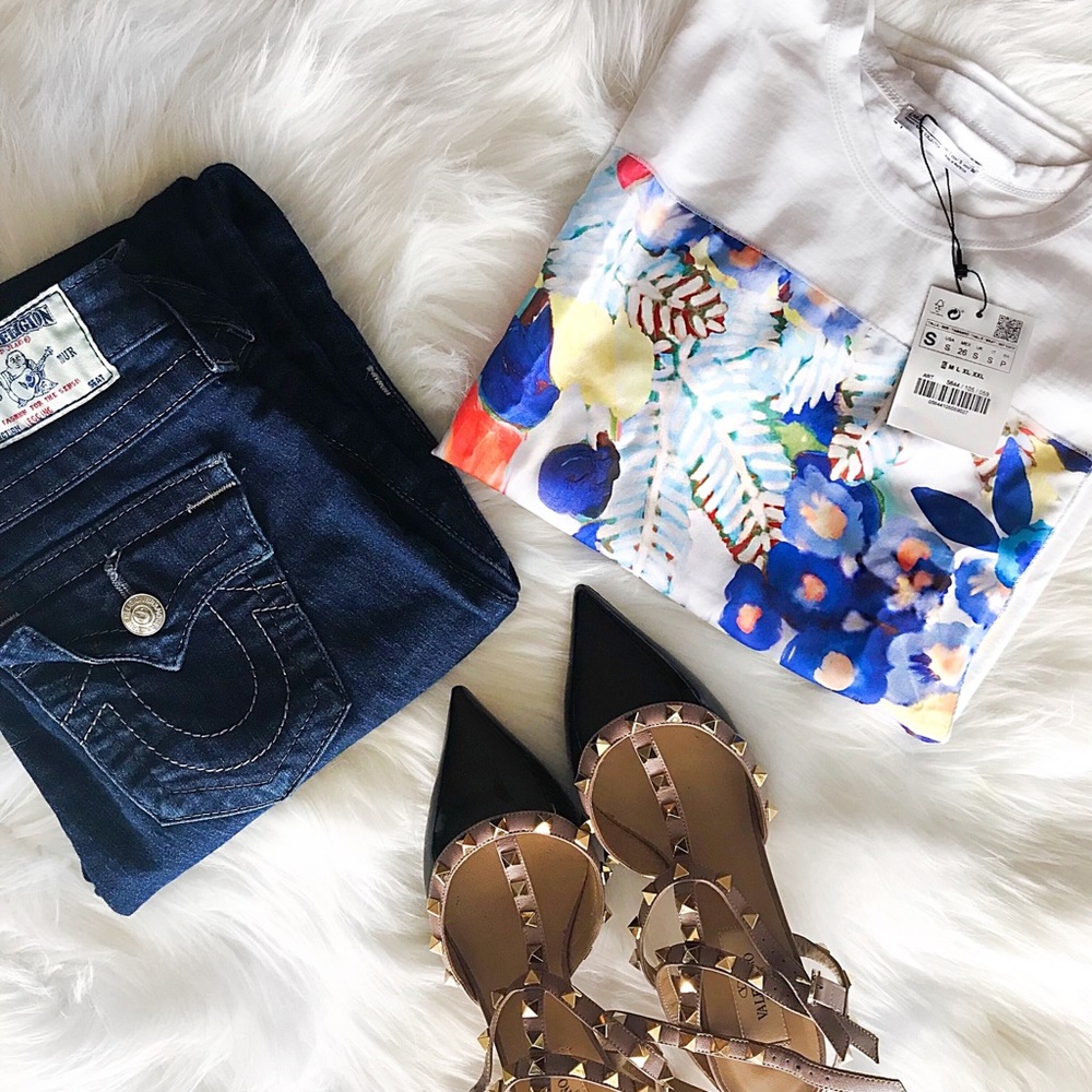 XxSOLDxx Zara Top (New with Tags)